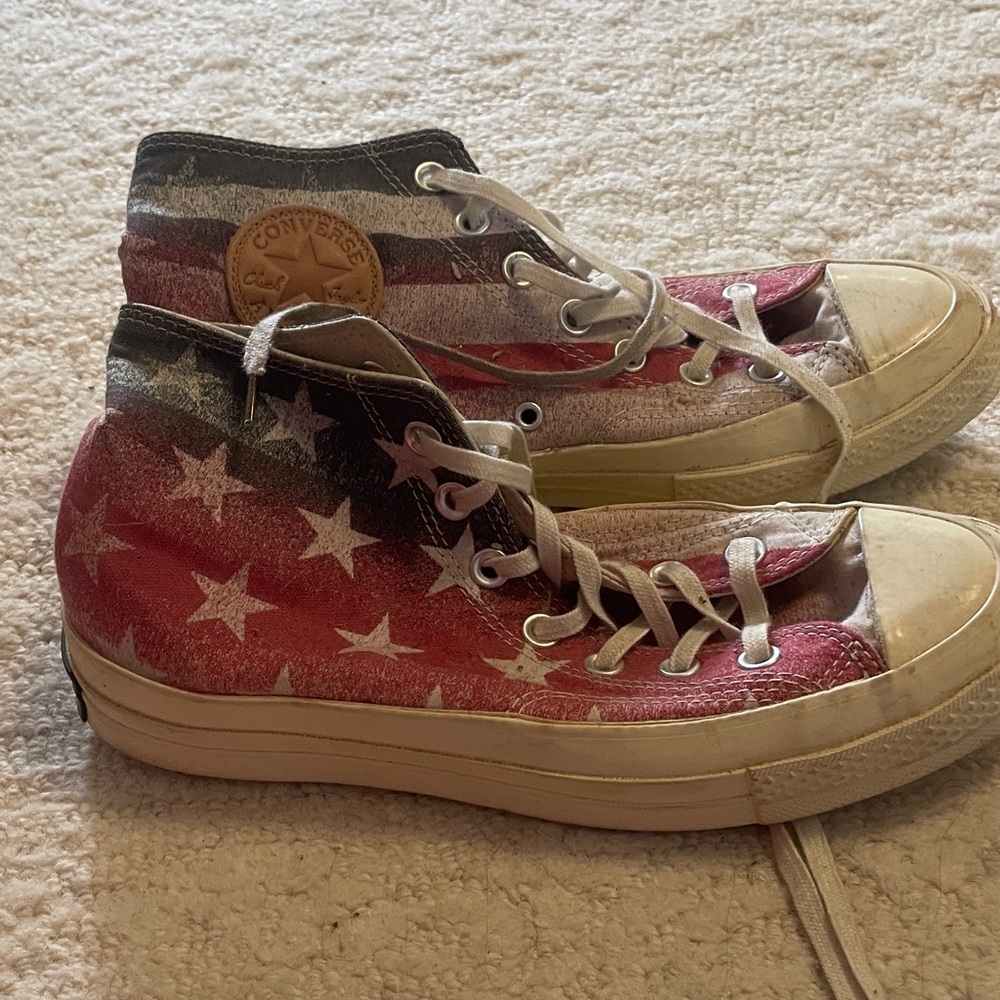 Converse Stars and Stripes High-Tops